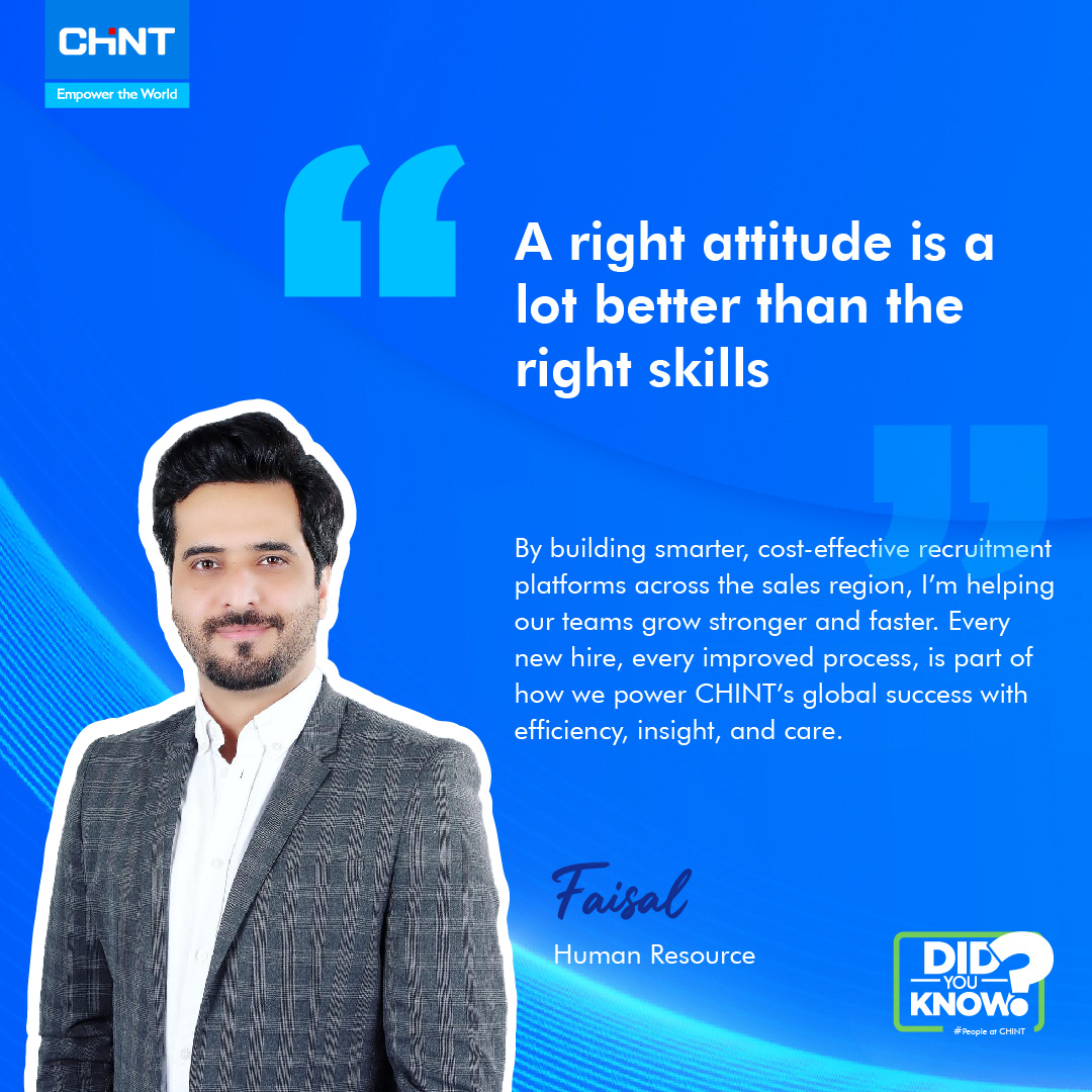A right attitude is alot better than theright skills